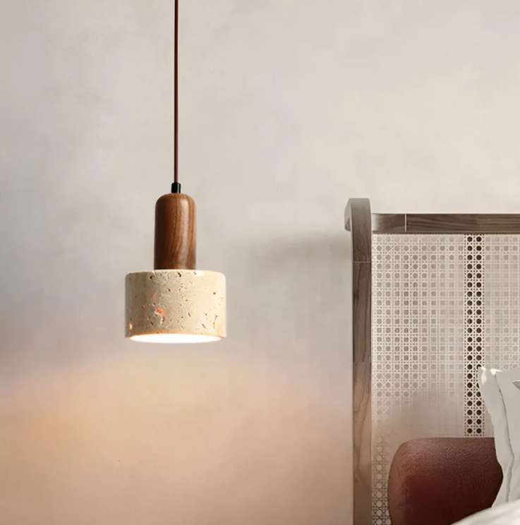 Japońska Lampa Sufitowa Wabi-Sabi w Minimalistycznym Designie – dla Eleganckiej Atmosfery