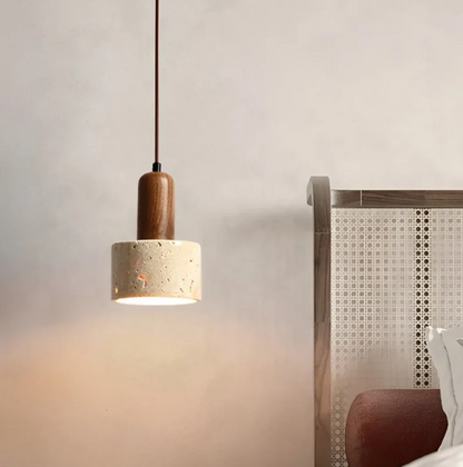 Japońska Lampa Sufitowa Wabi-Sabi w Minimalistycznym Designie – dla Eleganckiej Atmosfery