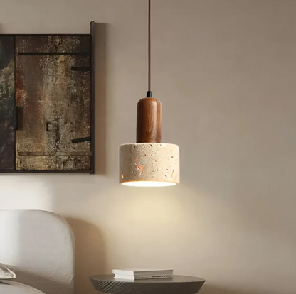 Japońska Lampa Sufitowa Wabi-Sabi w Minimalistycznym Designie – dla Eleganckiej Atmosfery