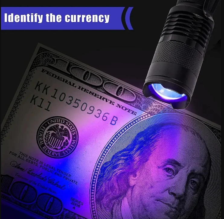 Latarka UV LED – Ultrafioletowe Światło do Wykrywania Plam i Moczu Zwierząt Domowych