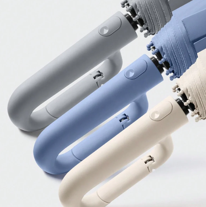 Parasol Odporny na Burze z Odblaskową Krawędzią