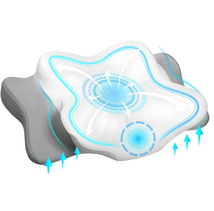 Ergonomiczna poduszka do spania z projektem 3D