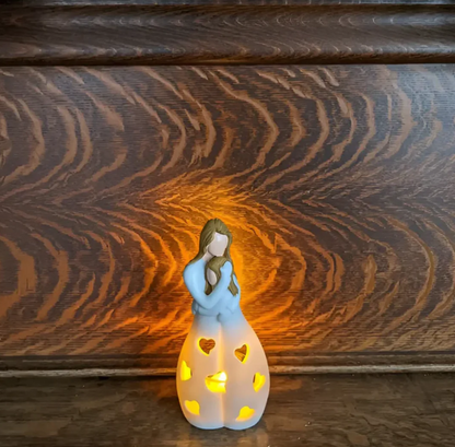 Symboliczny Świecznik Matka i Dziecko