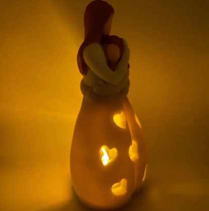 Symboliczny Świecznik Matka i Dziecko