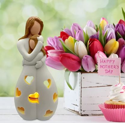 Symboliczny Świecznik Matka i Dziecko