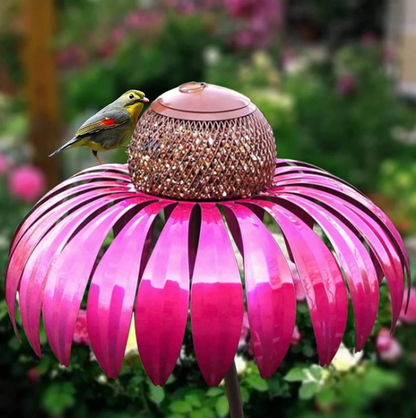 Stacja Karmienia Ptaków w Kształcie Kwiatu