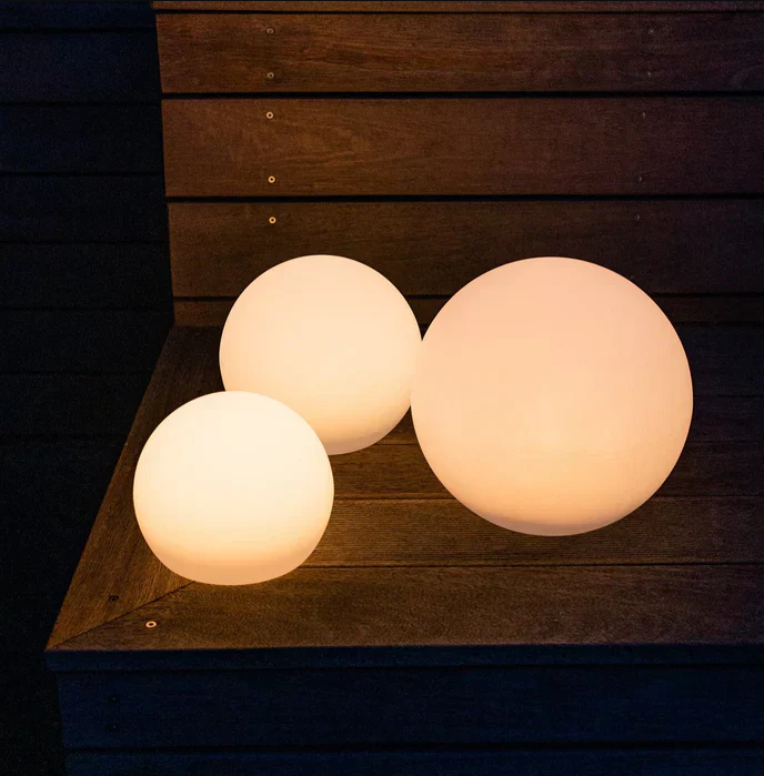 Okrągła Lampa Ogrodowa