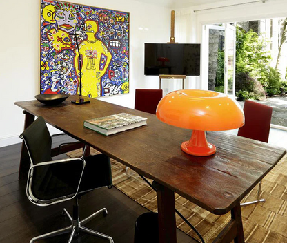 Nowoczesna Lampka Stołowa LED w Kształcie Grzyba – Minimalistyczna do Sypialni i Salonu