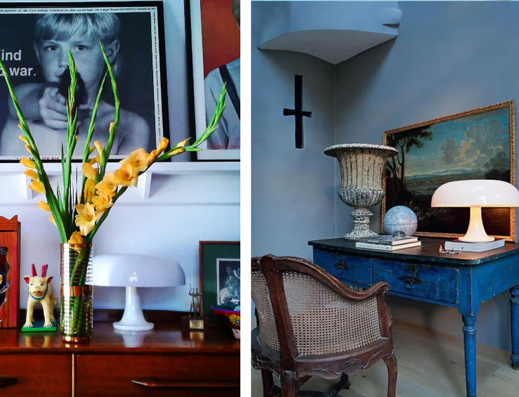 Nowoczesna Lampka Stołowa LED w Kształcie Grzyba – Minimalistyczna do Sypialni i Salonu