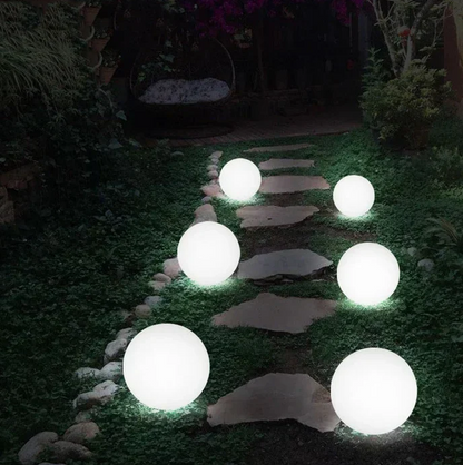 Okrągła Lampa Ogrodowa