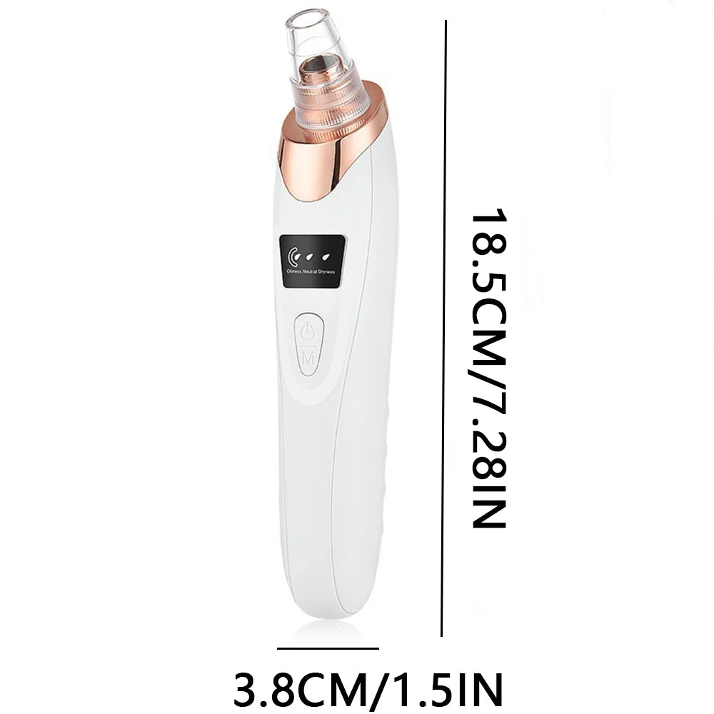 Elektryczny odkurzacz do zaskórników i oczyszczacz twarzy