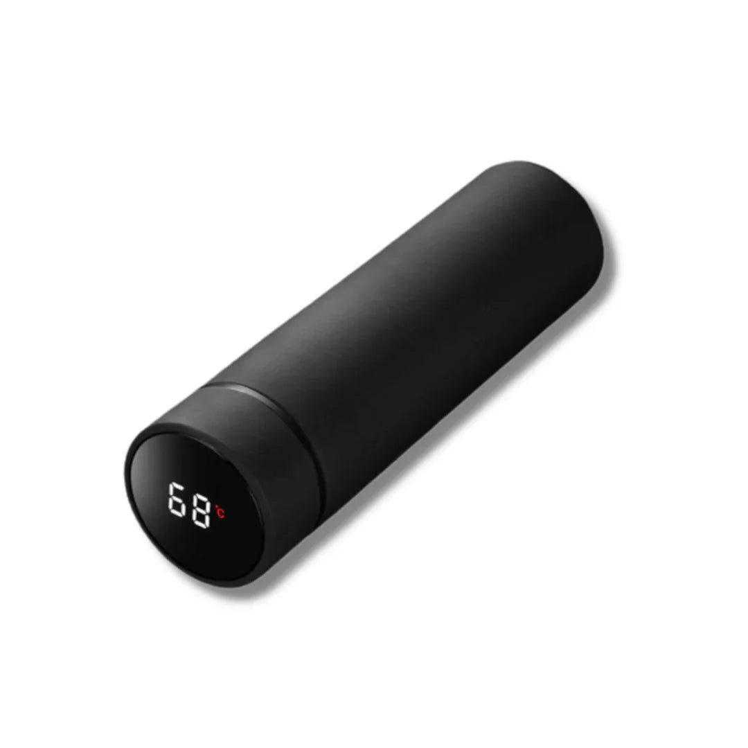 Izolowany termos z cyfrowym wskaźnikiem temperatury – stalowy kubek termiczny do napojów gorących i zimnych