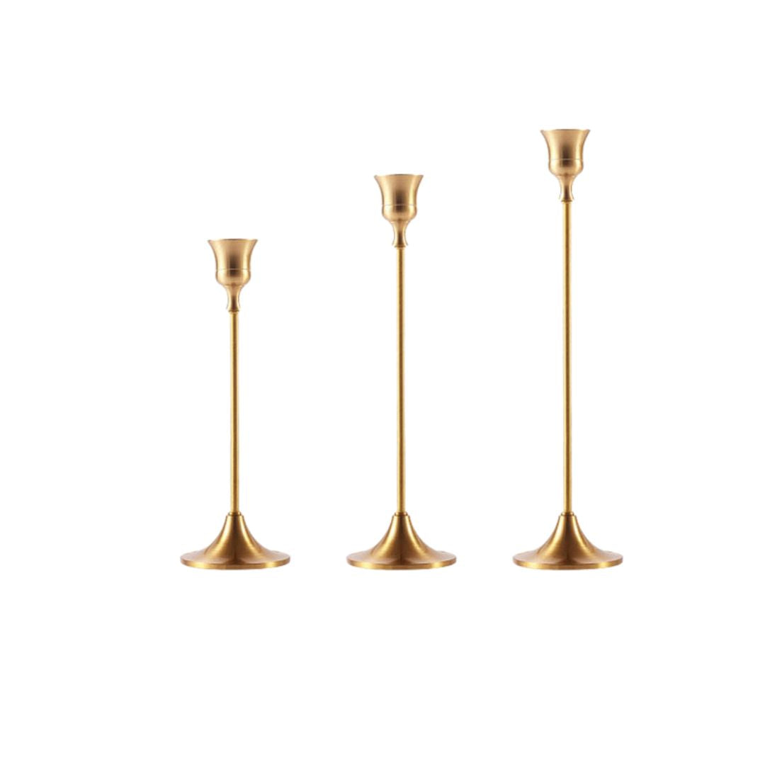 Premium Złoty Świecznik