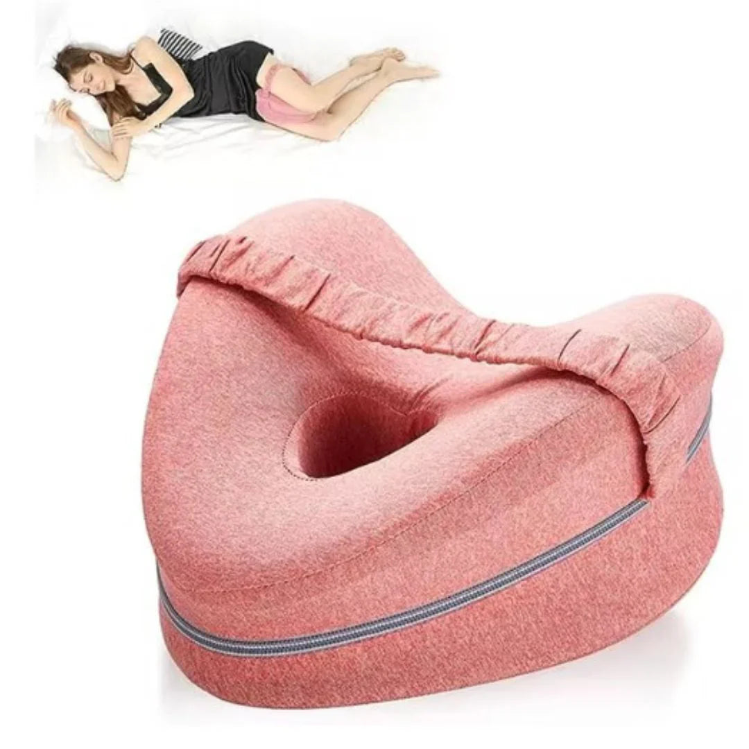 Ortopedyczna poduszka pod kolana dla śpiących na boku – Ergonomiczna poduszka na nogi z pianką memory dla lepszego snu