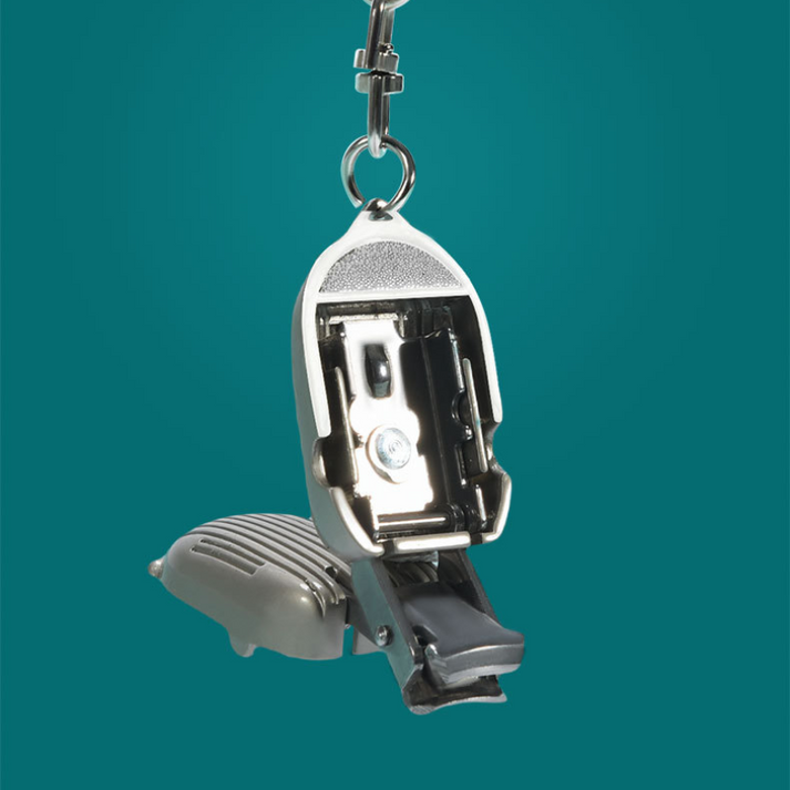 Mini brelok z długopisem gwoździowym