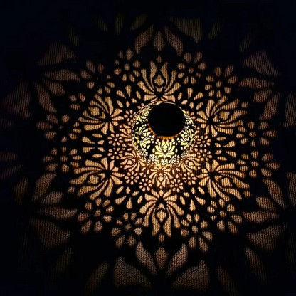 Odporna Na Warunki Atmosferyczne Lampa Wisząca LED Zasilana Energią Słoneczną Do Ogrodu