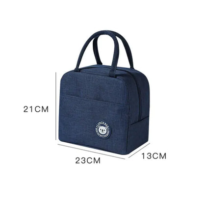 Dwuwarstwowy Bento Lunchbox ze Stali Nierdzewnej z Pokrywką