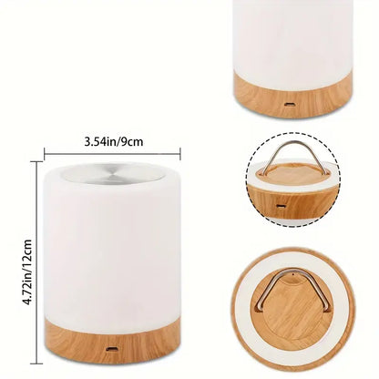 Ściemnialna Lampka Nocna LED z Nowoczesnym Designem i Zmianą Koloru