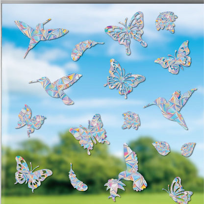 Naklejki na Okno z Tęczą