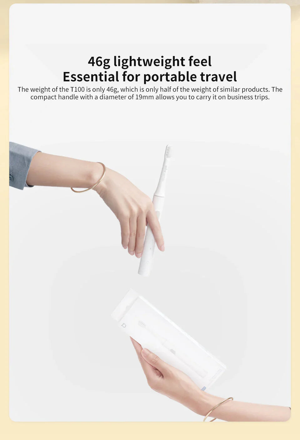 Elektryczna Soniczna Szczoteczka Do Zębów – Wodoodporna i Ładowana Przez USB