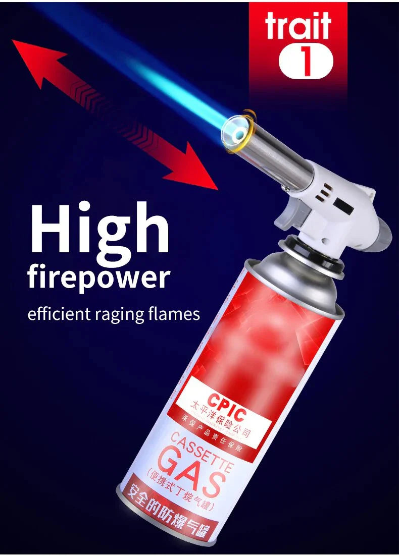 Przenośny Palnik Gazowy Butanowy – Idealny do Grillowania, Na Kemping i Do Kuchni