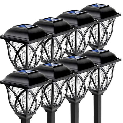 Solar Tuinverlichting met Natuurlijke Charme - Elegante Lampen voor Buiten