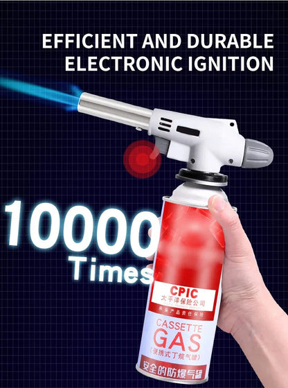 Przenośny Palnik Gazowy Butanowy – Idealny do Grillowania, Na Kemping i Do Kuchni