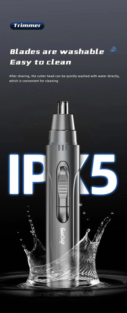 Profesjonalny Bezbolesny Trymer do Włosów w Nosie i Uszach dla Mężczyzn i Kobiet