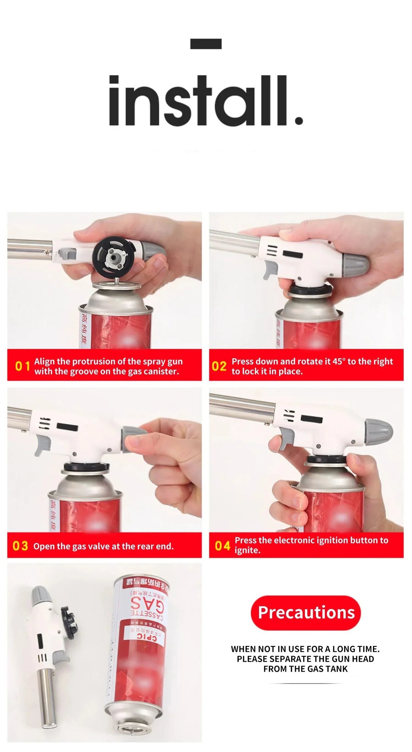 Przenośny Palnik Gazowy Butanowy – Idealny do Grillowania, Na Kemping i Do Kuchni