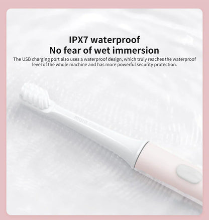 Elektryczna Soniczna Szczoteczka Do Zębów – Wodoodporna i Ładowana Przez USB
