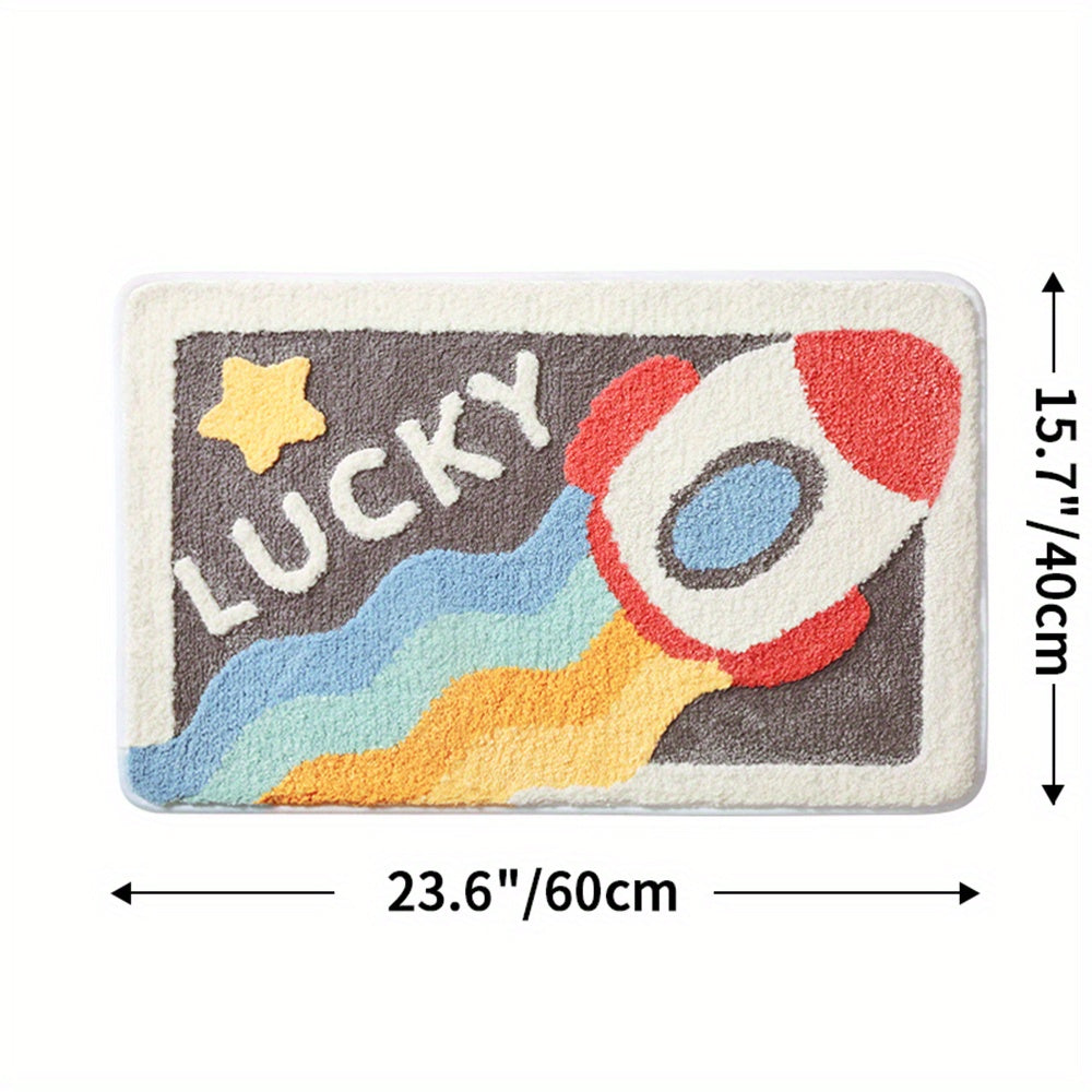 Miękka i Antypoślizgowa Mata Łazienkowa o Wysokiej Chłonności