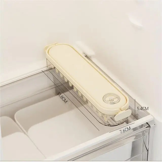 Stakowane Pojemniki Świeżości z Zaworem – Rozwiązania do Przechowywania Żywności w Lodówce – Zestaw 4 Sztuk