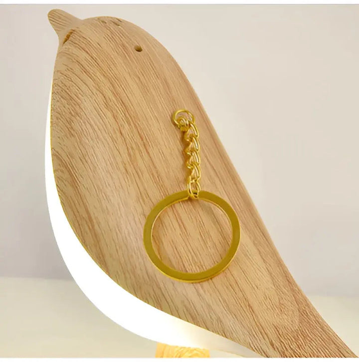 Elegancka lampa w kształcie ptaka – światło nastrojowe i aromaterapia