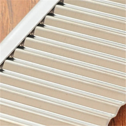 Nóż do warzyw ze stali nierdzewnej – nóż ząbkowany do frytek i warzyw