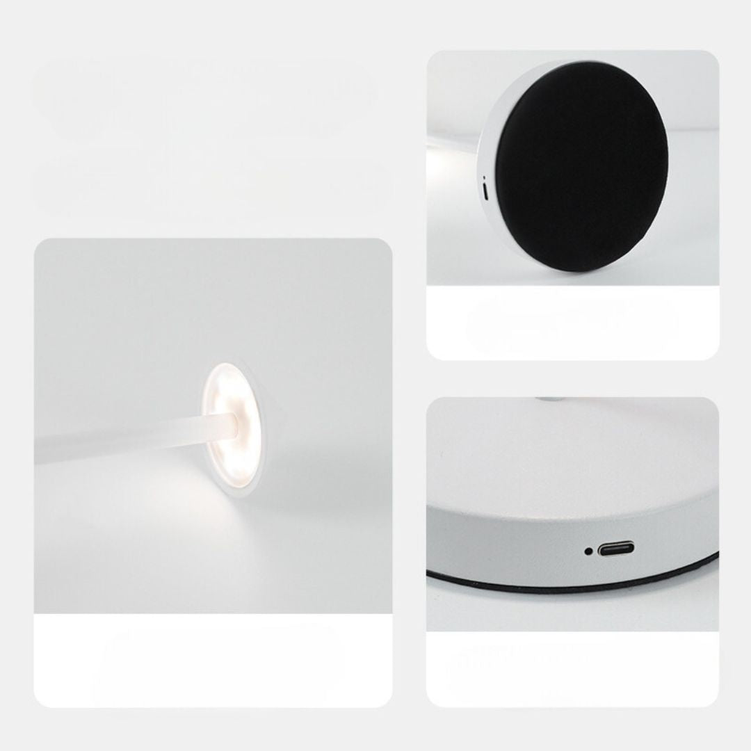 Elegancka Bezprzewodowa Lampa LED o Designerskim Stylu