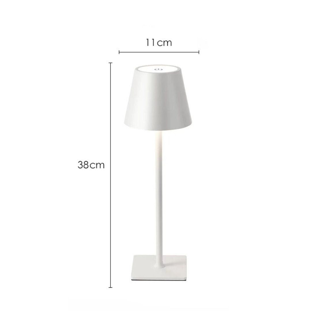 Elegancka Lampka Stołowa LED z Ładowalną Baterią