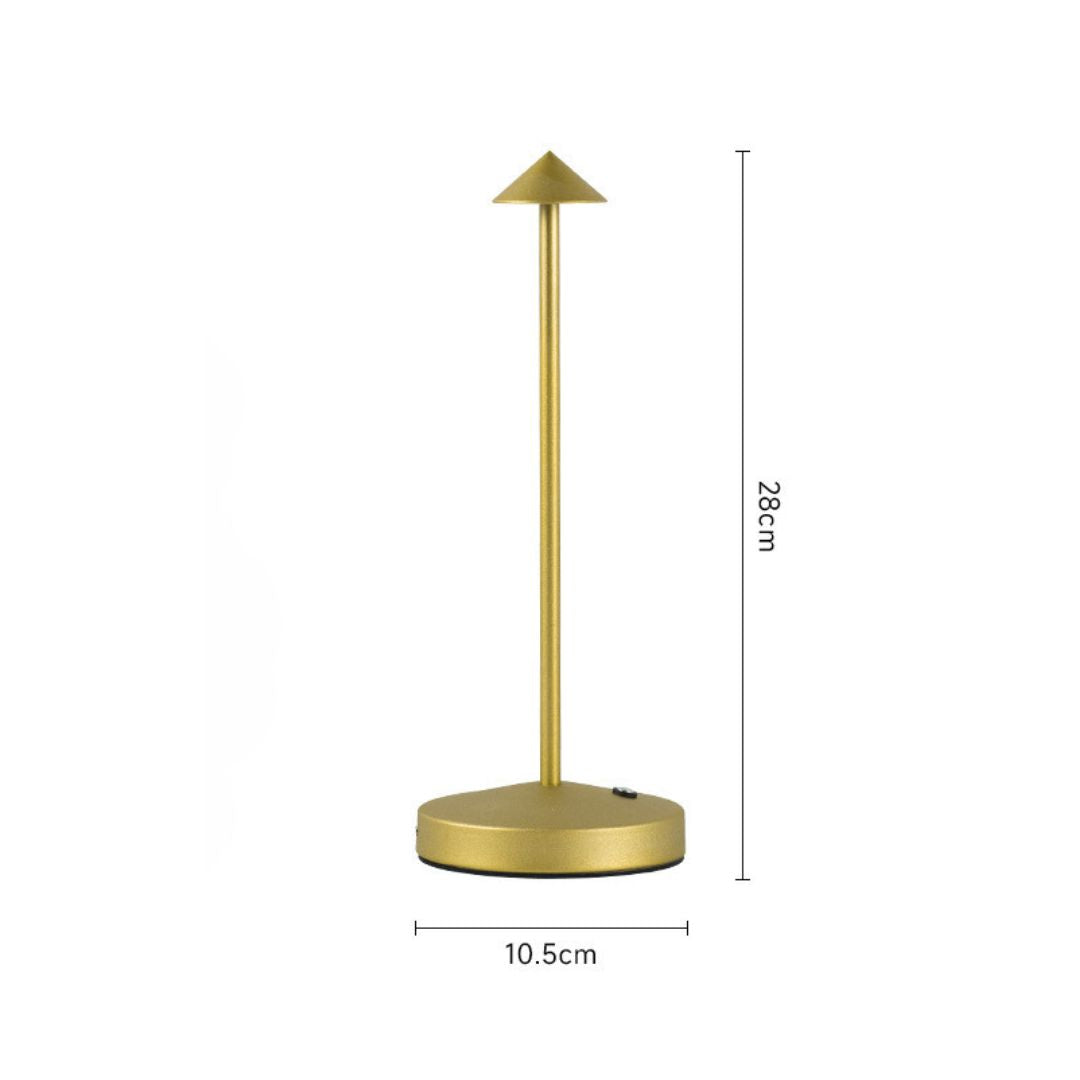 Elegancka Bezprzewodowa Lampa LED o Designerskim Stylu