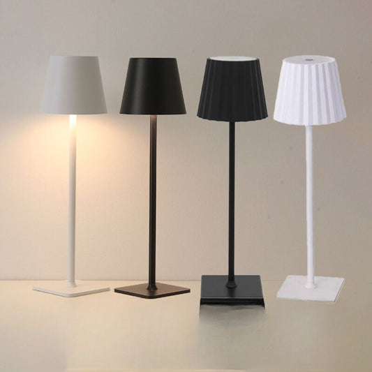 Elegancka Lampka Stołowa LED z Ładowalną Baterią