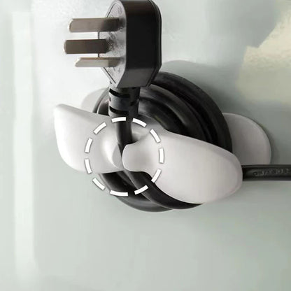 Praktyczny zestaw organizerów na kable do wszystkich zastosowań, zestaw 5 sztuk