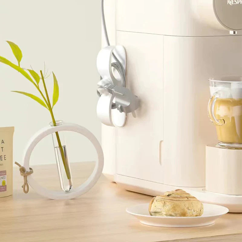 Praktyczny zestaw organizerów na kable do wszystkich zastosowań, zestaw 5 sztuk