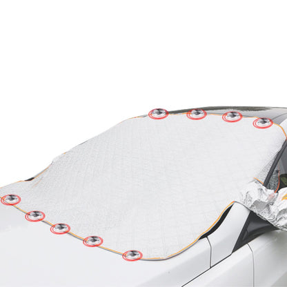 Magnetyczny Pokrowiec na Przednią Szybę na Zimę