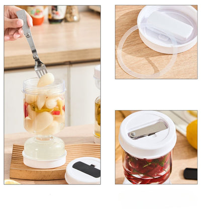 Praktyczny Słoik do Konserwowania z Sitkiem na Wodę