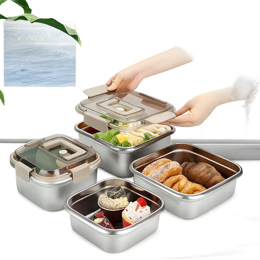 304 Szczelny Pudełko Lunchowe Ze Stali Nierdzewnej